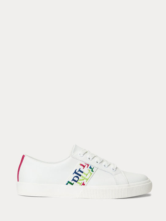 Ralph Lauren Γυναικεία Sneakers Λευκά