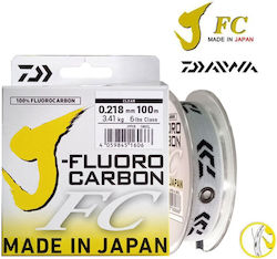Daiwa J-Fluorocarbon FC Πετονιά Fluorocarbon 100m / 0.352mm