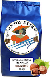 Santos Extra Espresso Hazelnut Αλεσμένος 500gr
