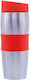 Ποτήρι Θερμός Ανοξείδωτο BPA Free 380ml Κόκκινο με Επιστόμιο