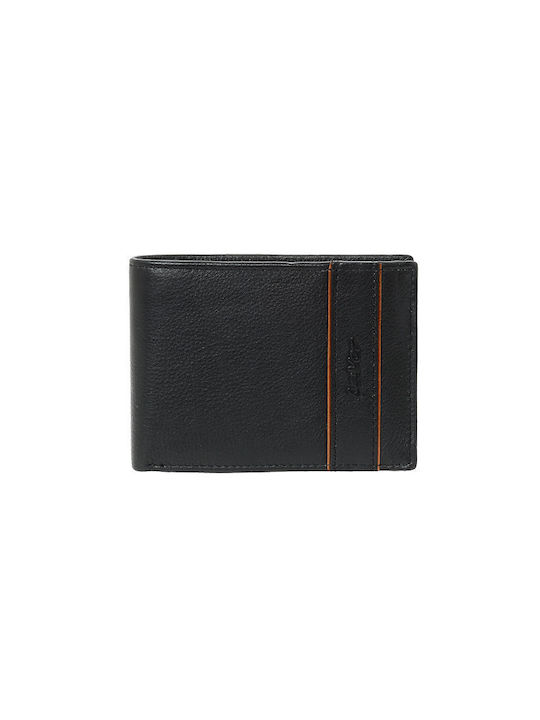 Lavor Men's Leather Wallet with RFID Black