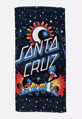 Santa Cruz Dark Arts Dot Prosop de Plajă Bumbac Albastră 180x60cm.