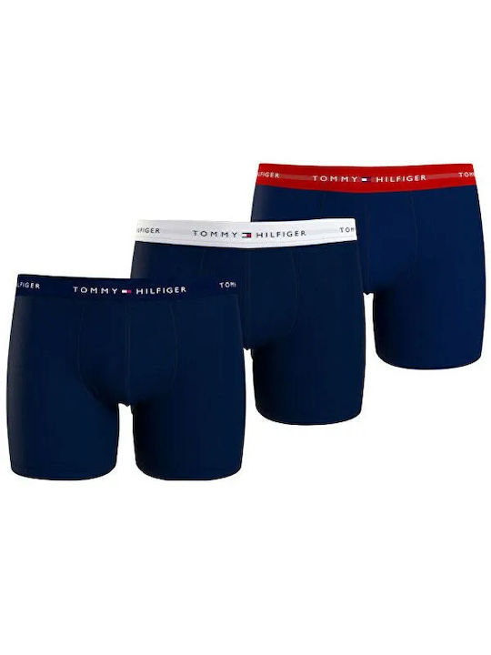 Tommy Hilfiger Ανδρικά Μποξεράκια Navy Blue 3Pack