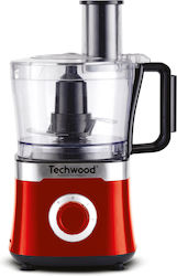 Techwood Πολυμίξερ 800W με Κάδο 1.5lt Κόκκινο Techwood Πολυμίξερ 800W με Κάδο 1.5lt Κόκκινο