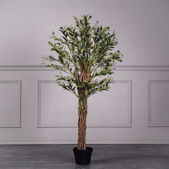 Artificial Outdoor Tree Olive Green 130cm Supergreens