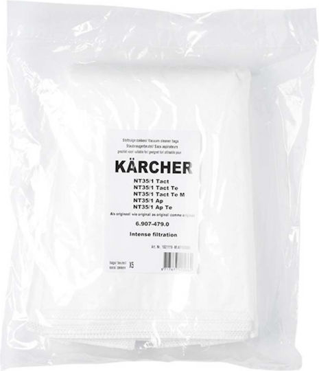 Vacuum Cleaner Bags 5pcs Compatible with Vacuum Cleaner Karcher