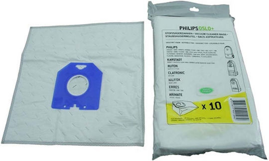Σακούλες Σκούπας 10τμχ Συμβατή με Σκούπα Philips