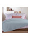 Nef-Nef Homeware Coole Piqué Decke Übergröße 220x240cm Mint