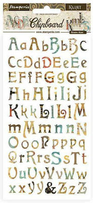 Stamperia Klimt Alphabet Scrapbooking 30x15cm DFLCB49