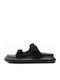 Women's Flat Sandals in Black Color