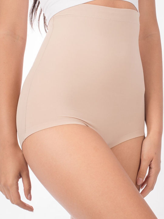 Lacex high waist without leg, Beige