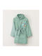 Borea Kids Hooded Bathrobe Crane Veraman