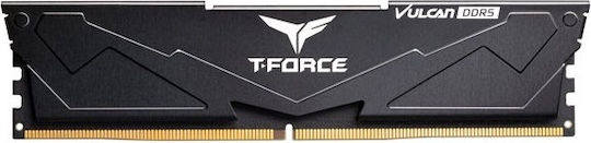 TeamGroup Vulcan Schwarz DDR5 με Module 1x16GB και Ταχύτητα 5200 για Desktop
