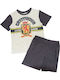 Warner Bros Kids' Pajamas Summer Gray