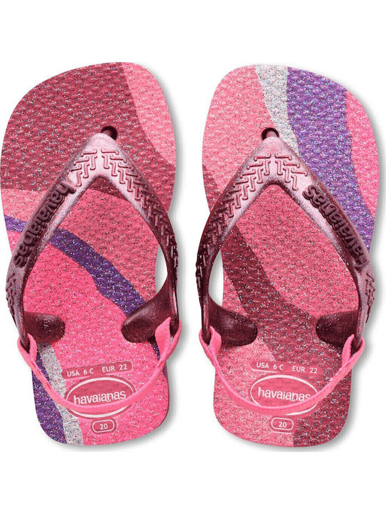 Kinder Flip Flops Rosa