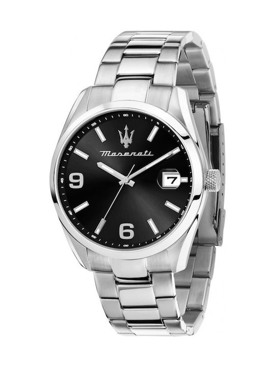 Maserati Uhr Batterie mit Metallarmband