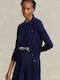 Ralph Lauren Women's Knitted Cardigan with Buttons Navy Blue