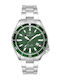 Gant Waterville Ανδρικό Ρολόι 44mm Χρονογράφος Μπαταρίας με Ασημί Μεταλλικό Μπρασελέ