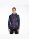 Women's Running Short Sports Jacket for Winter with Hood
