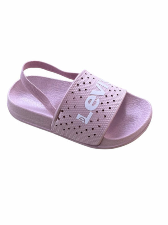 Levi's Παιδικές Σαγιονάρες Slides Ροζ June