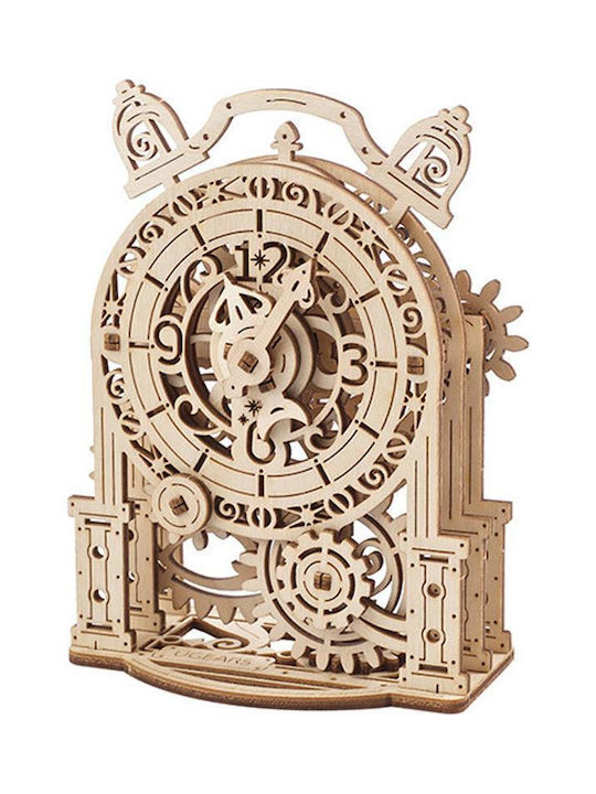 Ugears Tabletop Clock with Alarm 70163