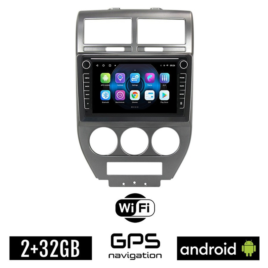 Booma Ηχοσύστημα Αυτοκινήτου για Jeep Compass 20092016 (Bluetooth/USB