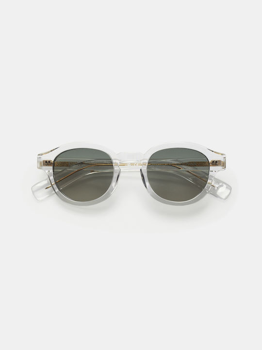 Kaleos Hoffmann Sonnenbrillen mit Transparent Rahmen und Gray Linse