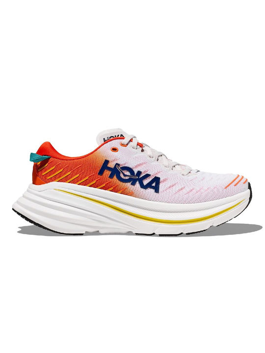 Hoka Bondi X Ανδρικά Αθλητικά Παπούτσια Running Πολύχρωμα