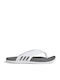 Adilette Comfort Flip Flop Σαγιονάρες σε Λευκό Χρώμα