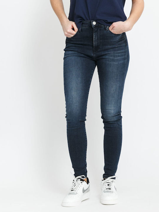 Tommy Hilfiger Sylvia Ψηλόμεσο Γυναικείο Jean Παντελόνι σε Super Skinny Εφαρμογή