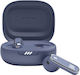 JBL Live Flex Earbud Bluetooth Handsfree Earphones with Charging Case Blue