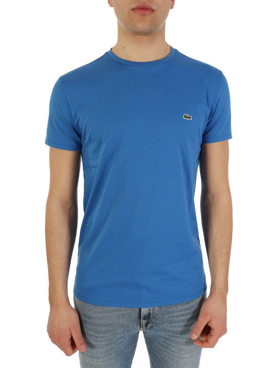 Lacoste Men's Short Sleeve T-shirt Blue