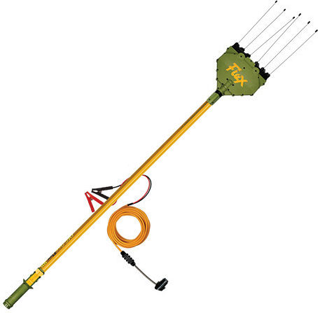 Agritec Oliviero Flex-BTM Olive Harvester Battery Type Rake with Rod 3.4m and Weight 2.9kg