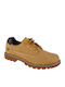 Men's Leather Casual Shoes Yellow