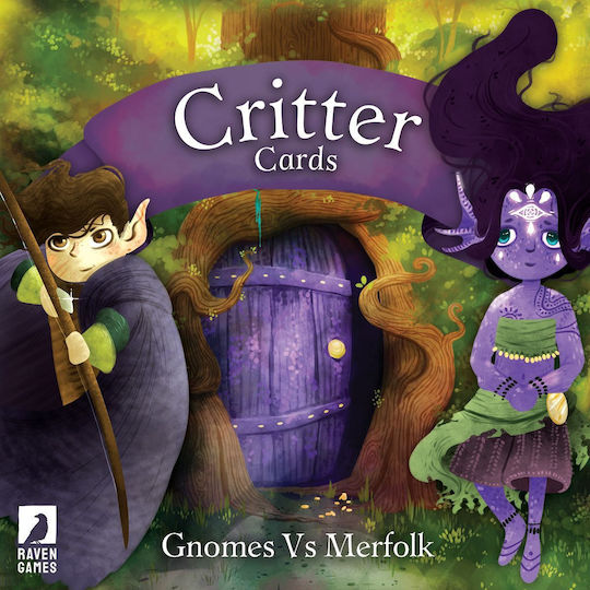 Brettspiel Gnomes vs Merfolk für 2 Spieler (EN) Red Raven Games