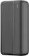 Maxlife MXPB-02 Power Bank 30000mAh 20W με 2 Θύρες USB-A και Θύρα USB-C Power Delivery Μαύρο