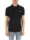 Lacoste Herren Kurzarmshirt Polo Schwarz