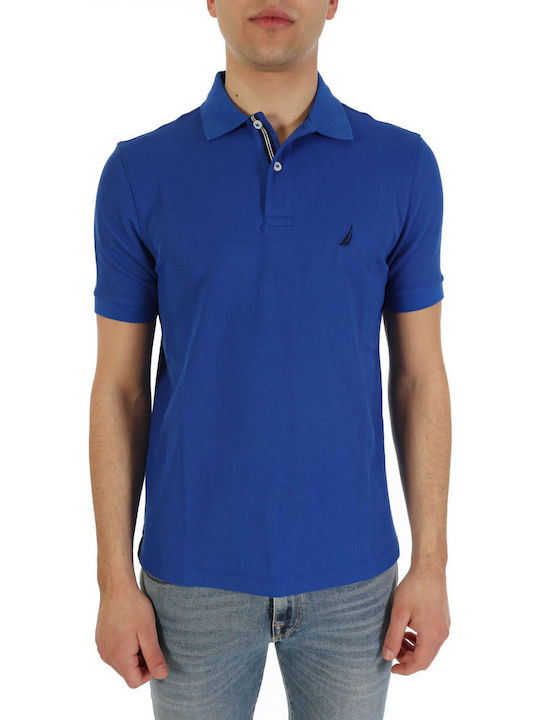 Nautica Polo T-shirt Royal Blue