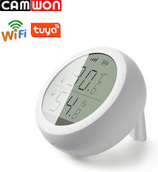 Camwon WiFi Αισθητήρας Θερμοκρασίας Μπαταρίας σε Λευκό Χρώμα 4001002
