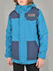 Dugout Kids Sports Coat Long Hooded Blue