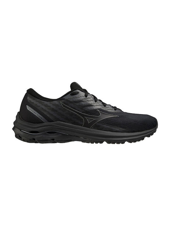Wave Equate 7 Ανδρικά Αθλητικά Παπούτσια Running Μαύρα