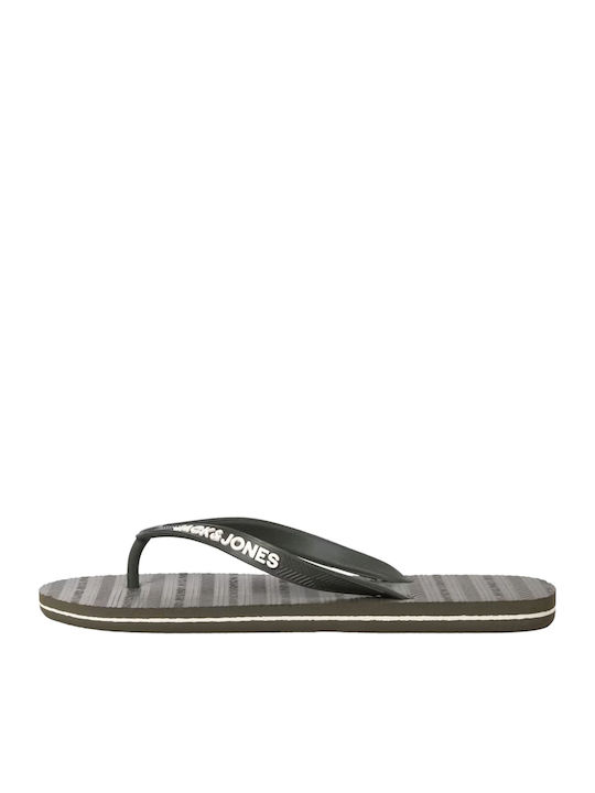 Jack & Jones Мъжки Джапанки Darkest Spruce