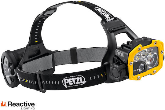 Petzl Rechargeable Headlamp LED IP67 with Maximum Brightness 2800lm Black