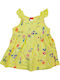 Kinderkleid Ärmellos Gelb