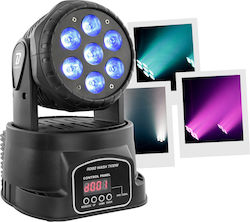 BoomToneDj Moving Light Wash LED with Robotic Head RGBW