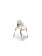 Bugaboo Giraffe Baby Highchair Neutral Wood White