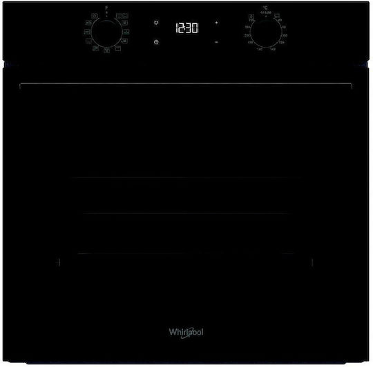 Whirlpool Φούρνος άνω Πάγκου 71lt Π59.5εκ. Μαύρος