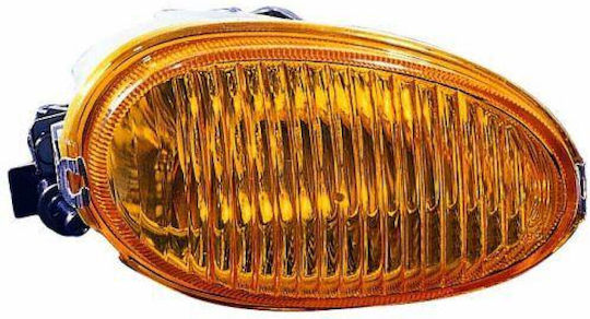 Prasco Roundς Foglights Car Hyundai Accent 1994-1999 with Yellow Lighting 1pcs