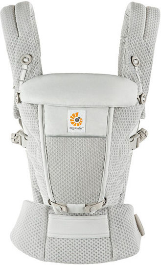 Ergobaby Klassischer Marsupi Adapt SoftFlex Mesh Nosiljka mit maximalem Gewicht von 20kg Pearl Grey
