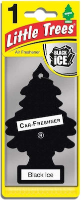 Little Trees Car Air Freshener Tab Pendand Black Ice